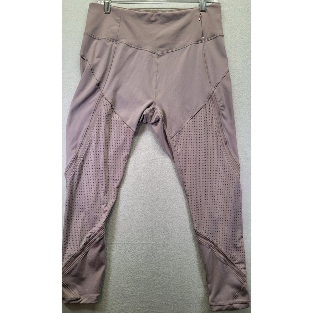 Calia Vented Workout‎ Leggings Womens Size Large Essential Mesh Crop